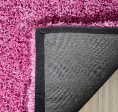 Modern Pink Plush Home Carpet